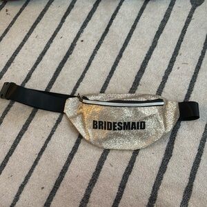 BRIDESMAID Glitter Fannie Pack